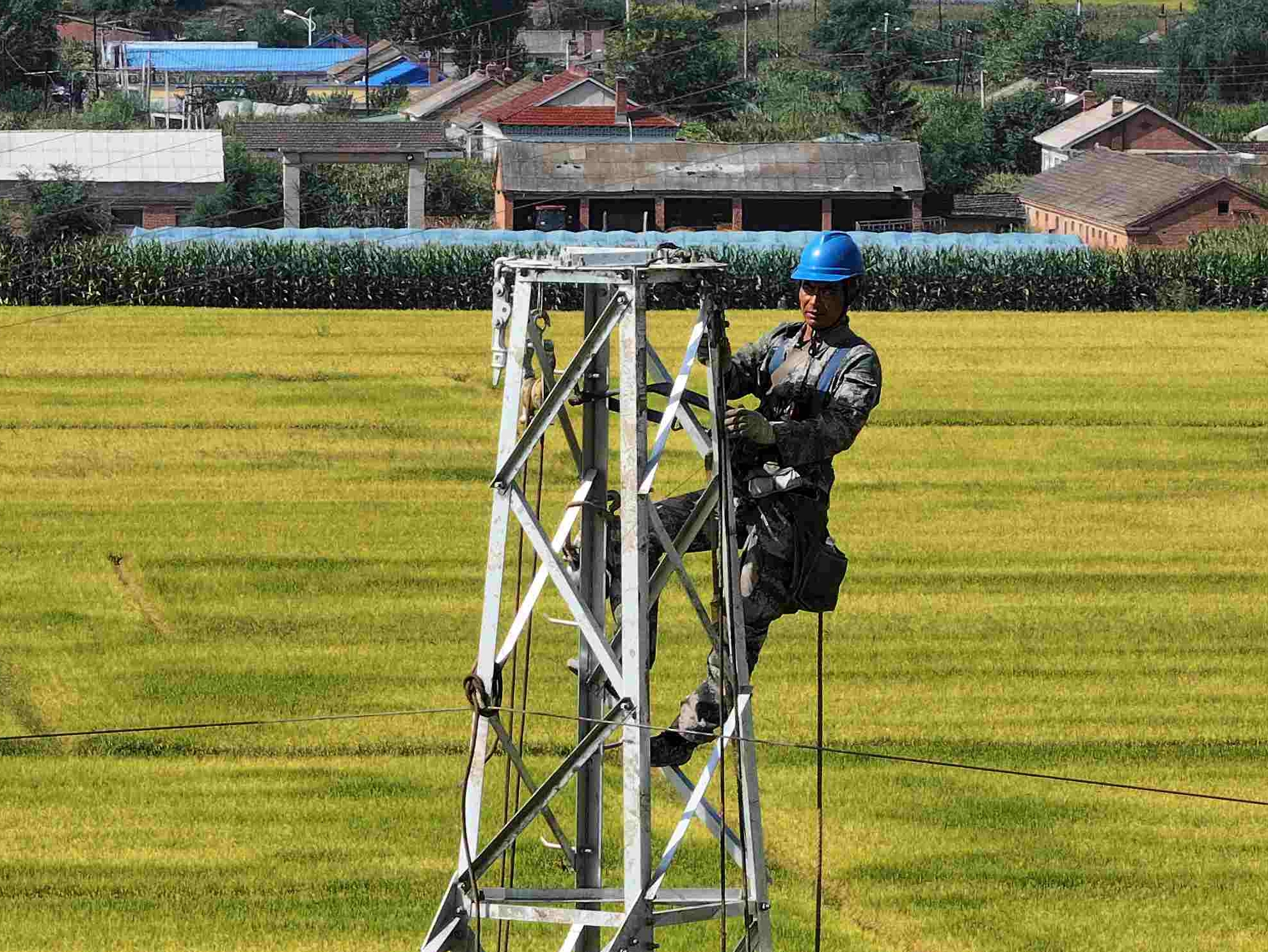 길림경제개발구와 량가자간 송전선로 안정 운행…지역 전력 공급망 강화