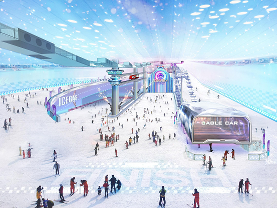 사계절 즐기는 스키장, 장춘 문화관광 새 랜드마크 탄생