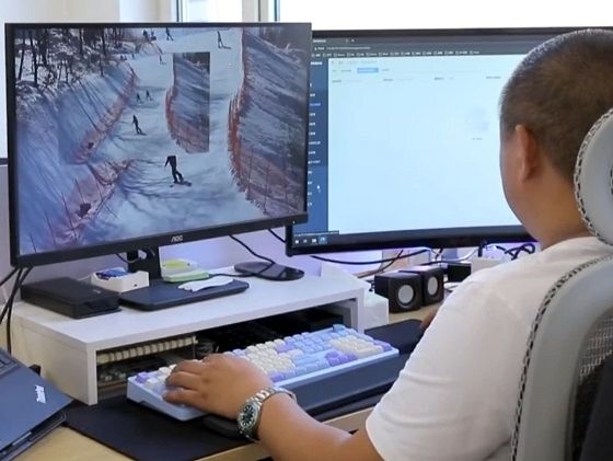 스키어 영상 자동 생성, AI 기술로 빙설경제 활성화