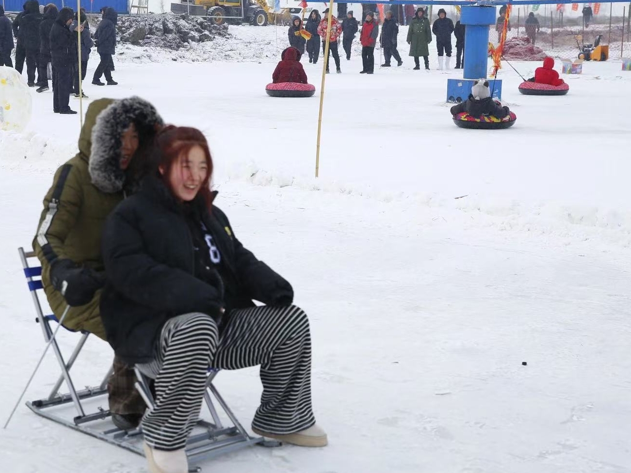 서란, 습지공원 눈썰매장 개막...겨울 관광 새 공간 조성