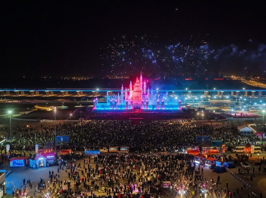 동계올림픽 열기에 길림성 빙설 관광 호황