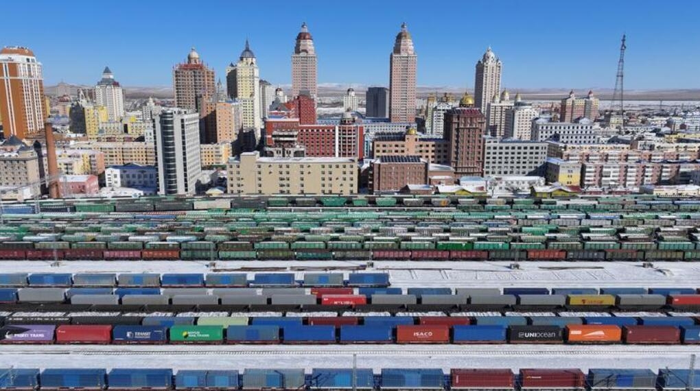 올 1~2월 중국-유럽 화물렬차 루적 운행량 3천 500편 넘어