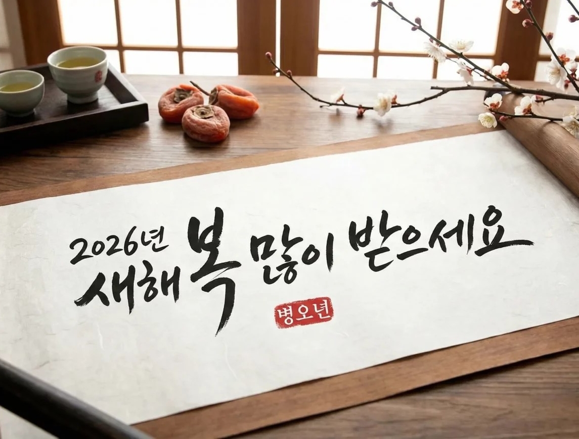 새해 복 많이 받으세요!