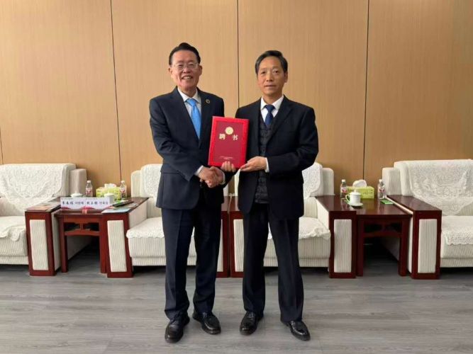 권기식 한중도시우호협회장, 중국 허난성 상치응용기술대학 명예교수 위촉