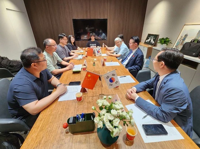 권기식 한중도시우호협회장, 안후이성 방부시 대표단과 간담회