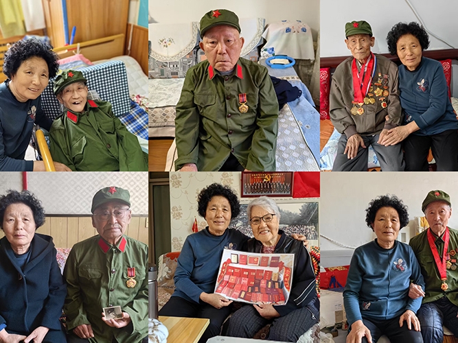 “우리의 홍색정신이 길이길이 빛나도록 힘 다하겠습니다!”