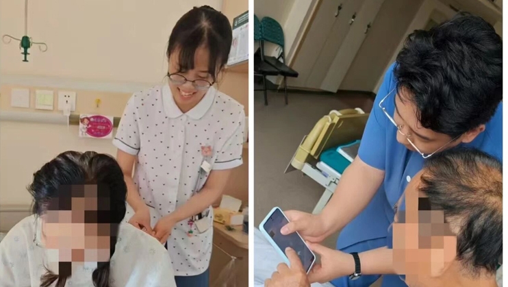 연변대학부속병원 ‘걱정 없는 병실’돌봄 봉사 새로운 모식 도입