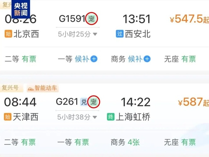 반려동물도 기차 탑승 가능… '宠' 표시 렬차 확대