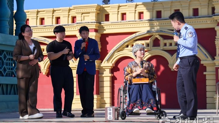 성공안청, 공안문예경기병 기층 위문공연 펼쳐