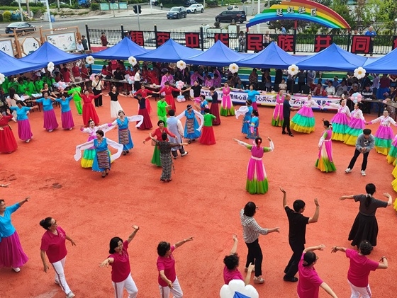 연길 연홍사회구역, 골목마다 피여나는 민족화합의 꽃