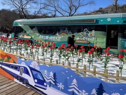 국내 최초! 수소 문화관광 렬차 길림시서 개통