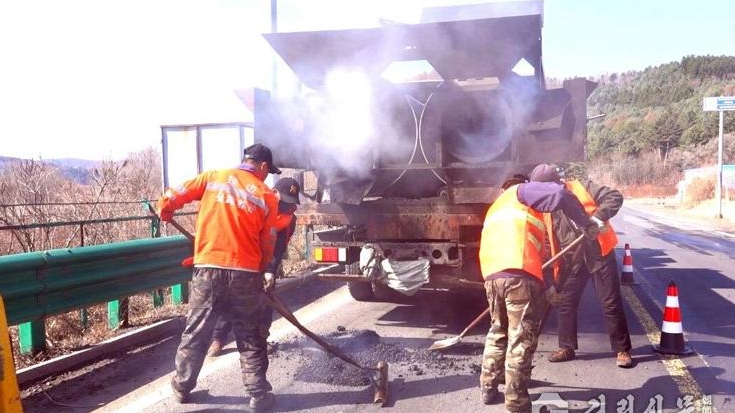 안도현, 11개 팀 동원해 배수로 257키로메터 정비