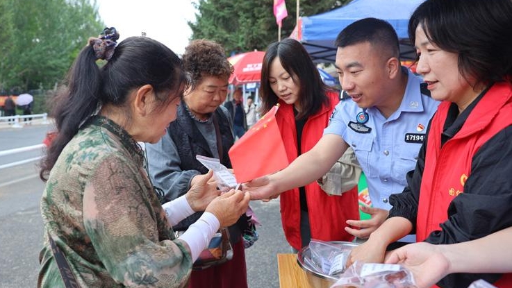 도문변방, 단오 맞이 자원봉사로 국경에 온정 더해