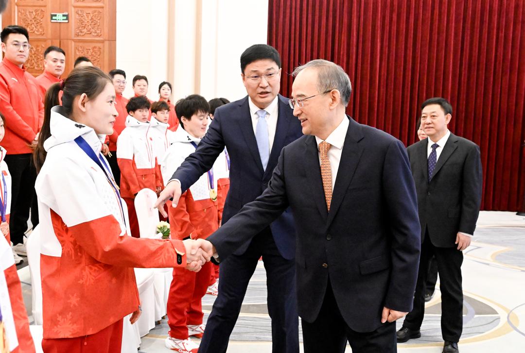 황강 호옥정, 동계아시안게임 참가 길림성 선수 지도원  대표 회견