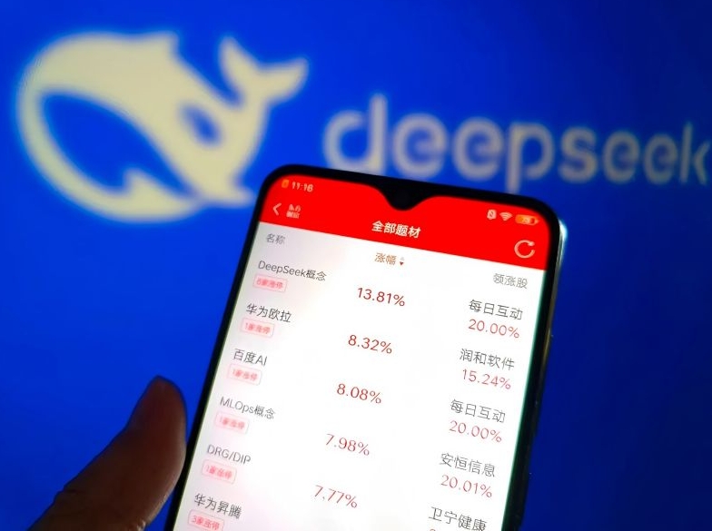 미 언론: DeepSeek 중국 주식 가치 1.3조딸라 증가 추진