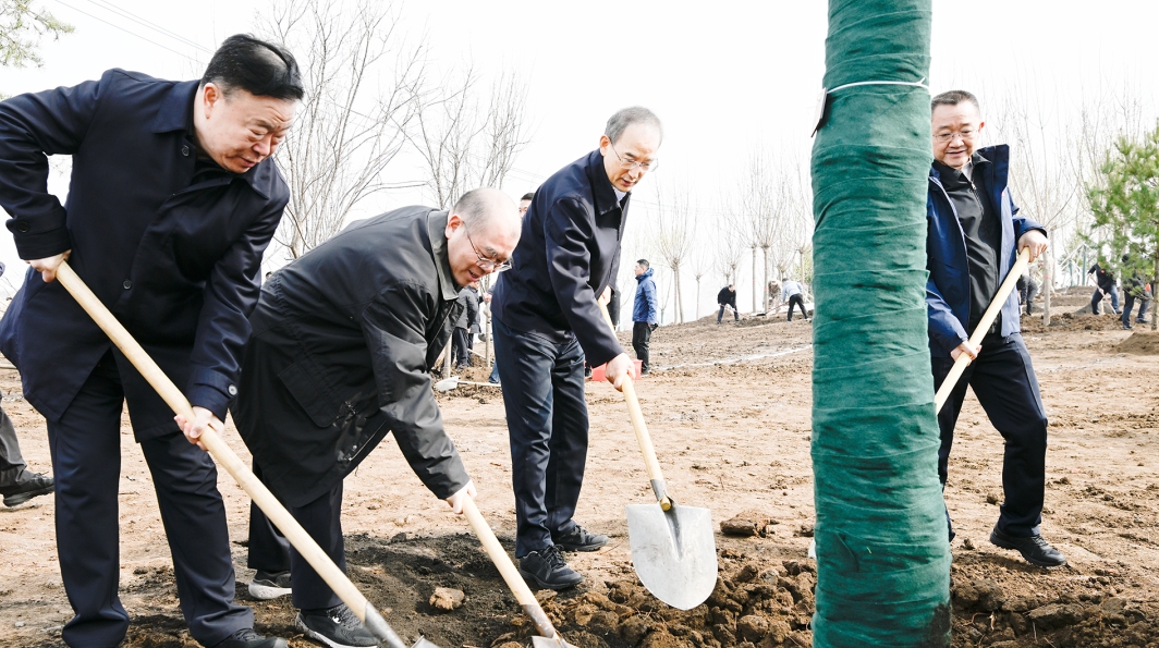 황강 장춘에서 의무식수활동에 참가
