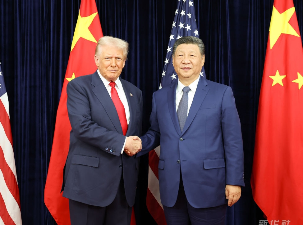 습근평, 미국 대통령 트럼프와 부산에서 회담