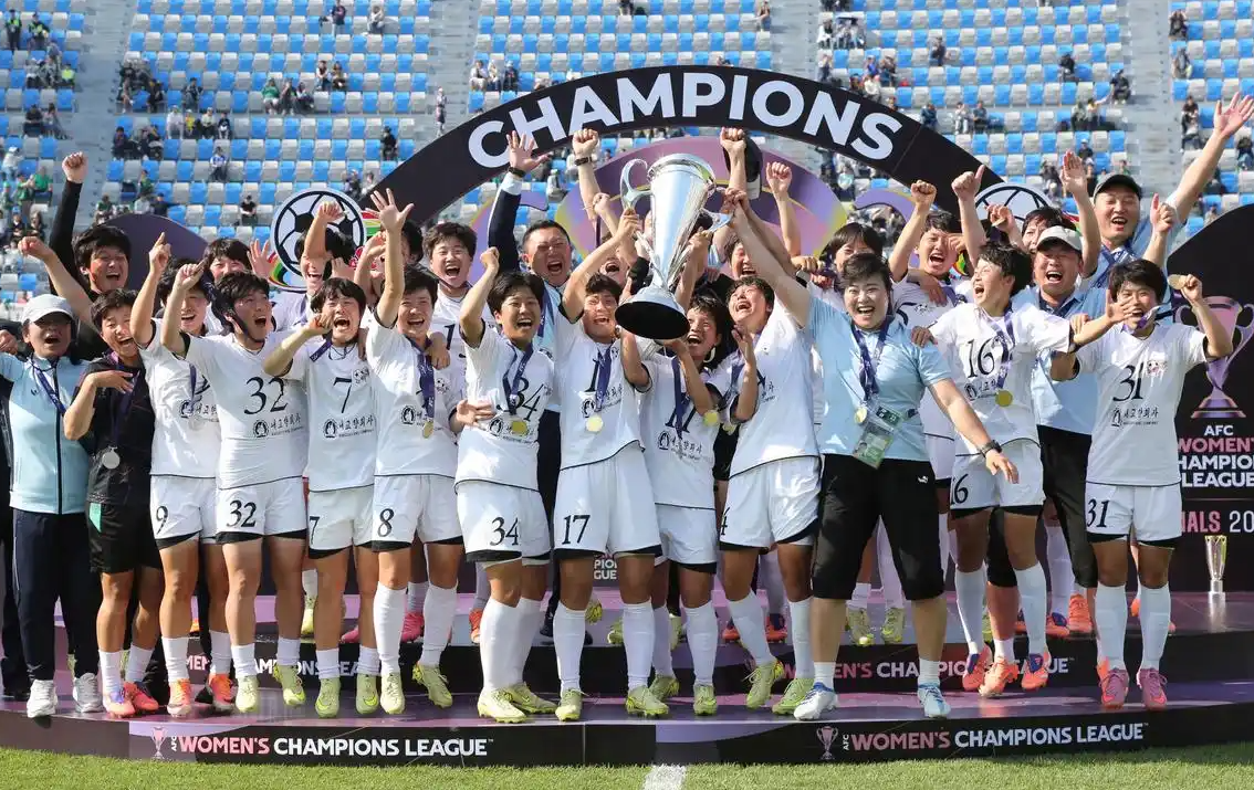 아시안컵 여자축구: 조선 내고향팀 우승