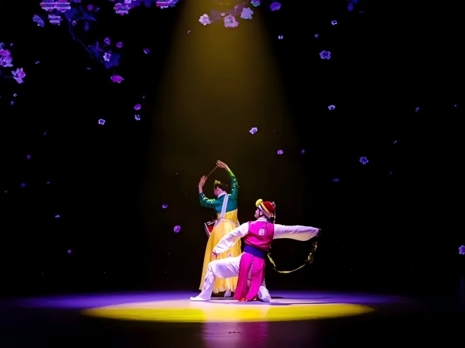 조선족 무형문화유산 무용작품 무한에서 매력 발산!