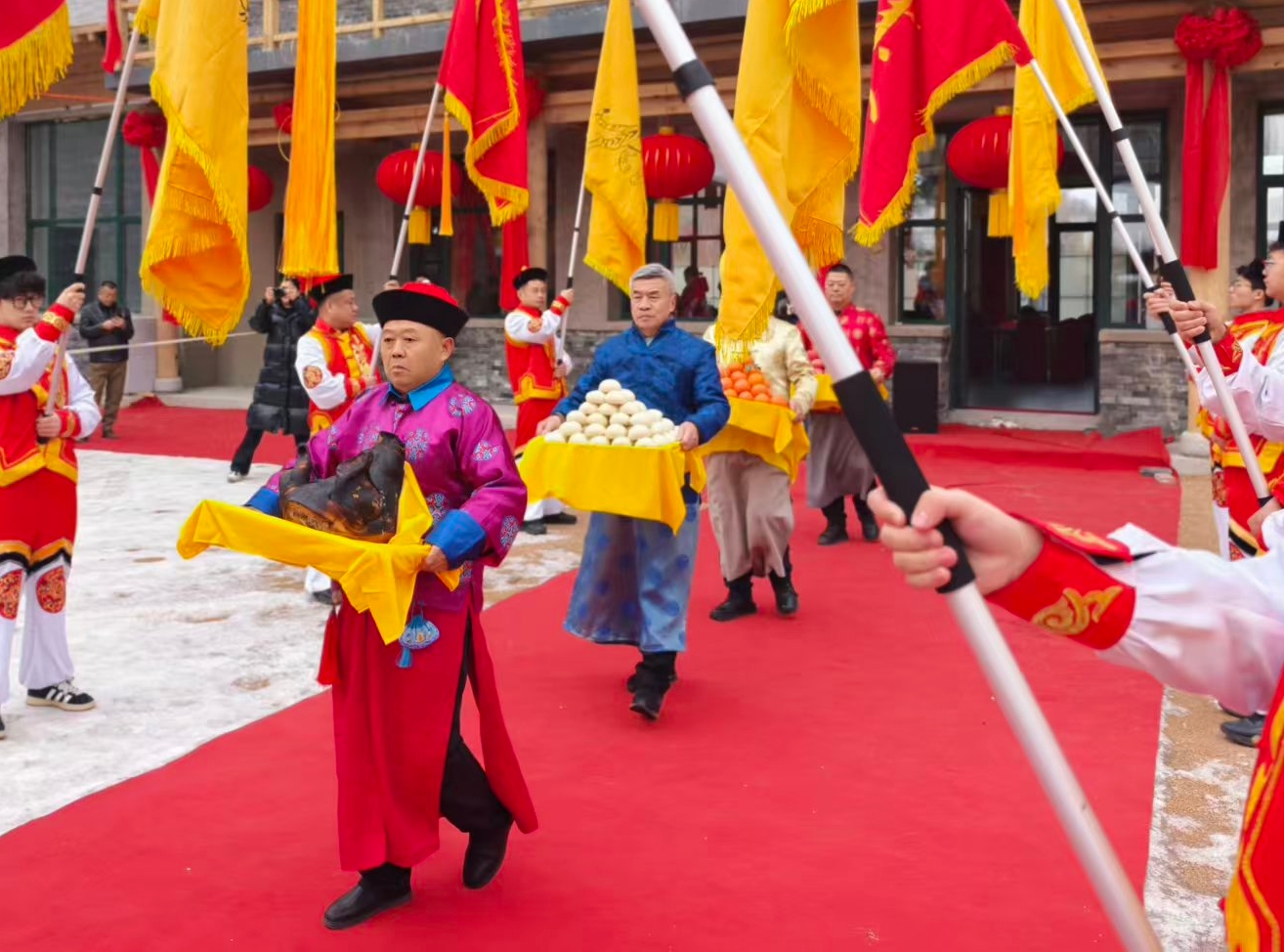 길림시만족박물관, 만족 전통 설날 행사 성황리 개최