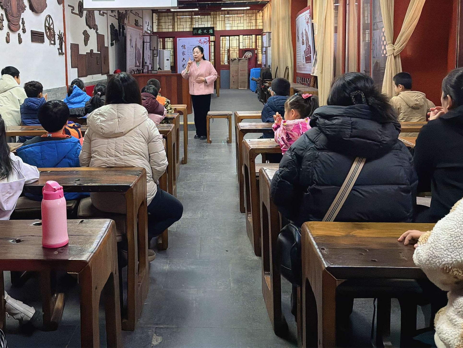 전통 미덕 례절 강좌 길림문묘 백산서원에서