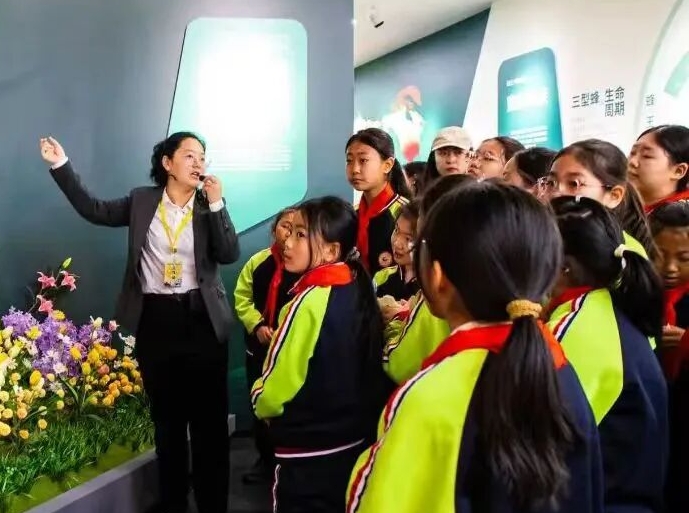 꿀벌박물관에 600여명 소학생 방문... 벌의 세계 과학 탐험